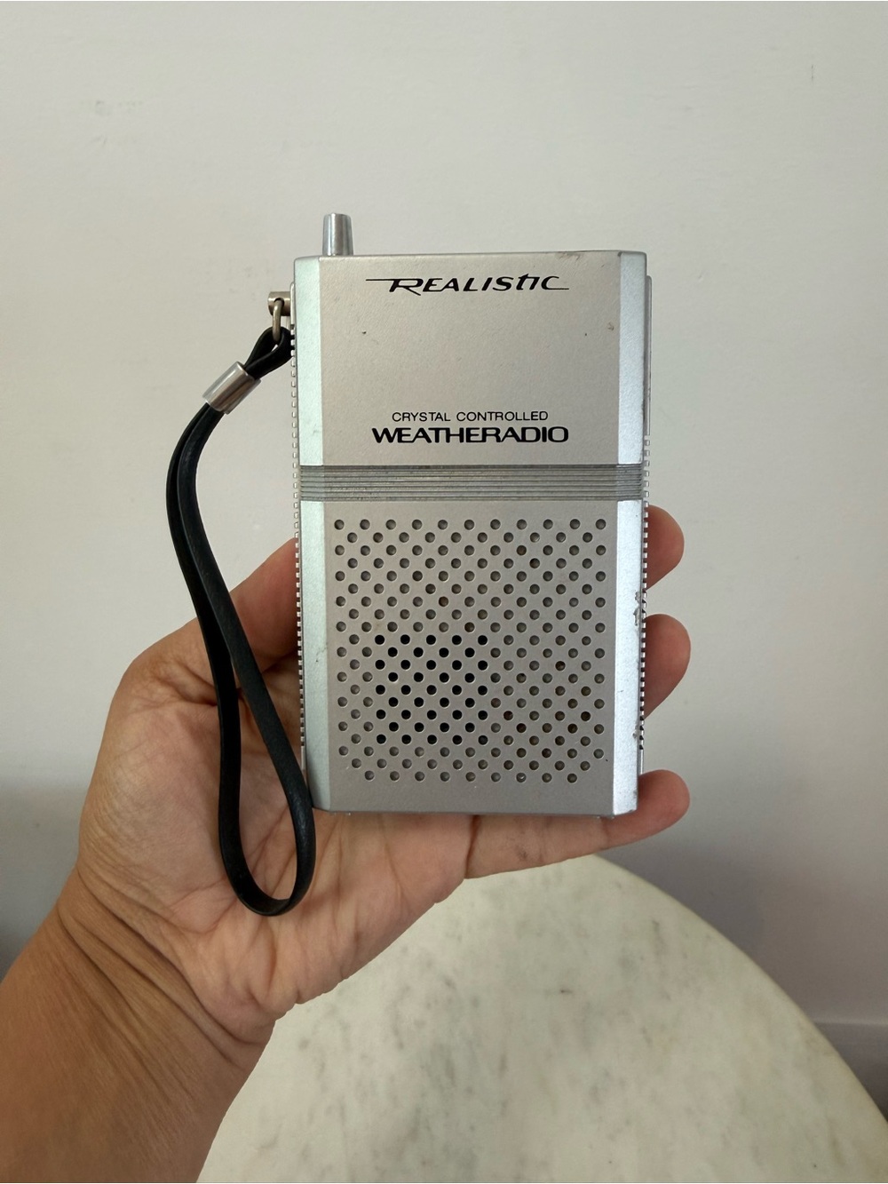 Realistic Crystal Controlled Pocket Weatheradio Radio National Weather 12-151A